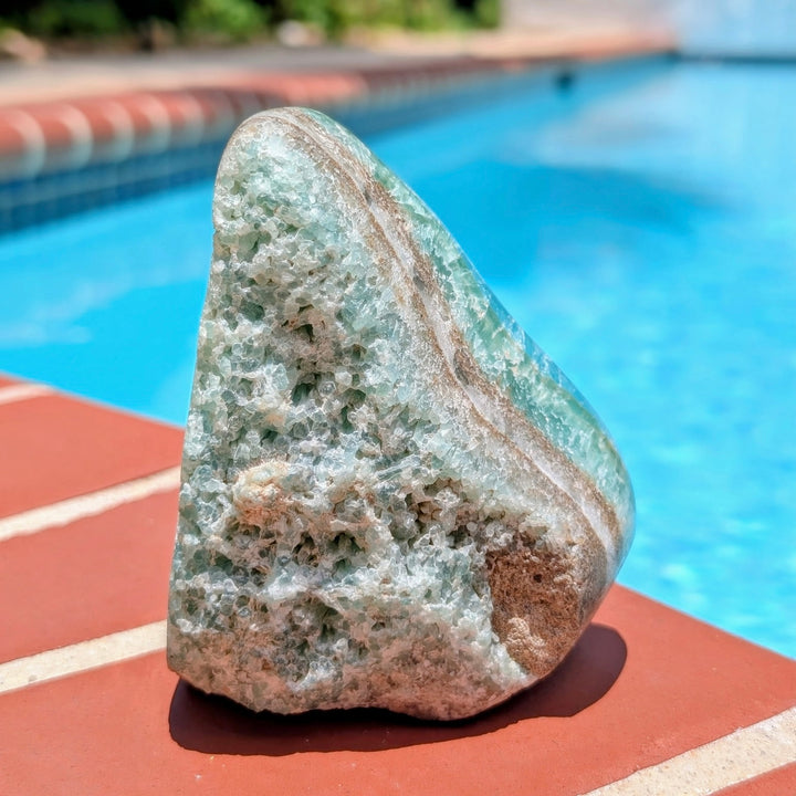 Blue Smithsonite Freeform