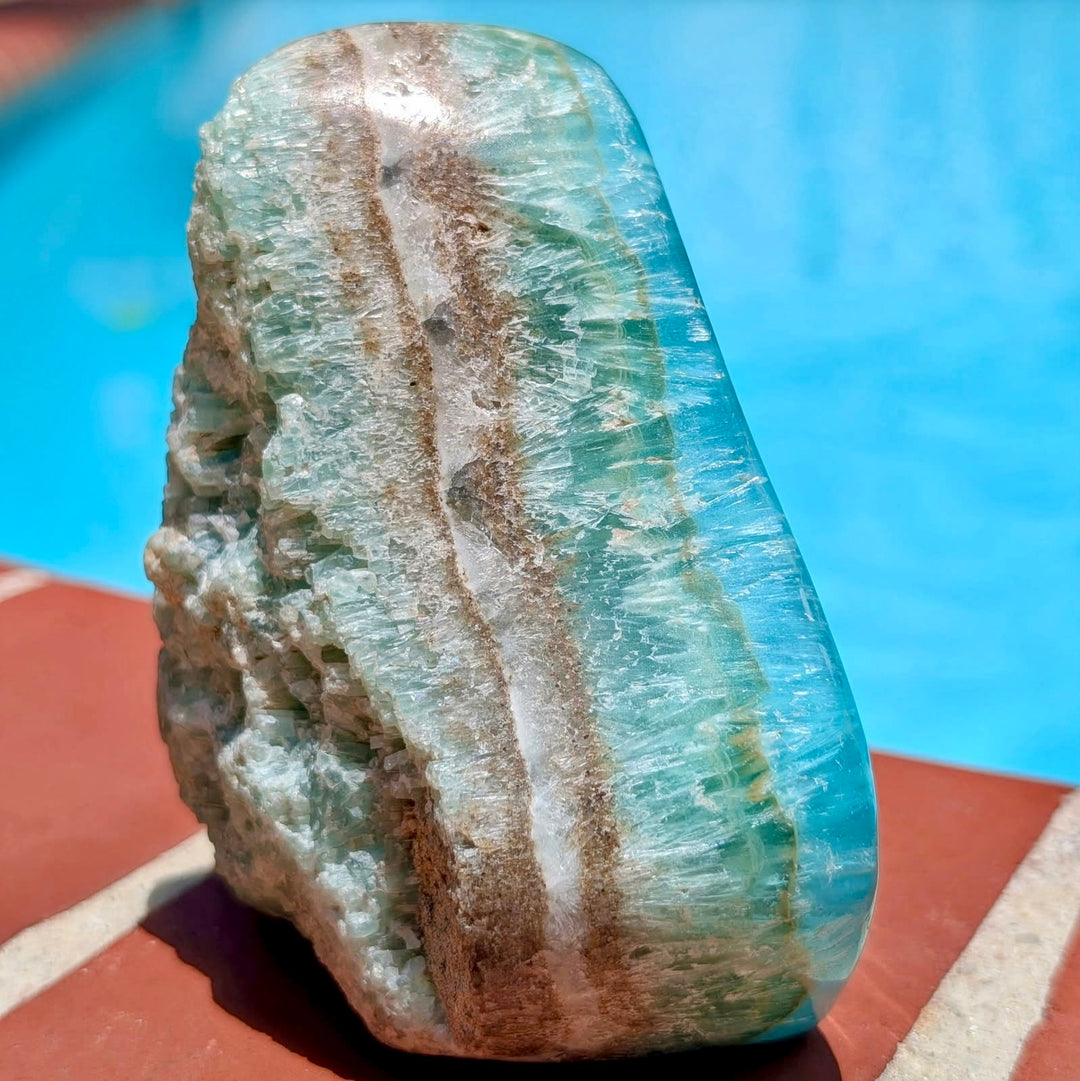 Blue Smithsonite Freeform