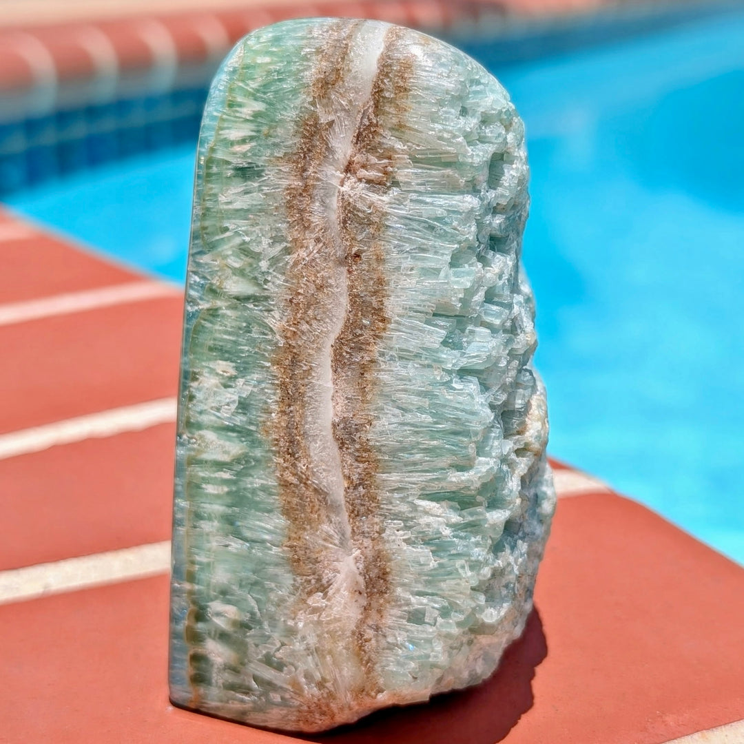 Blue Smithsonite Freeform