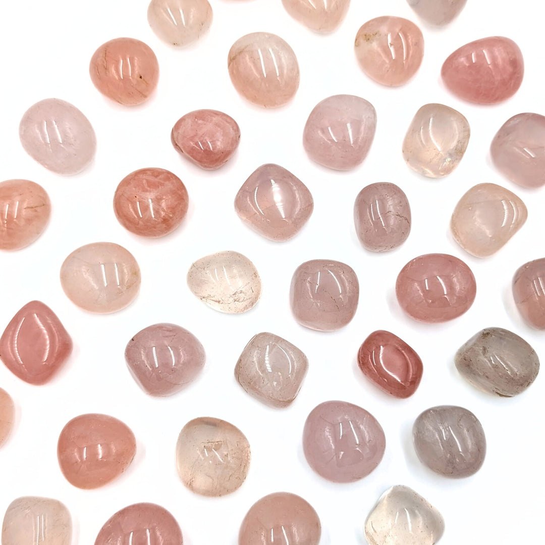 Rose Quartz Polished Tumbled Stones
