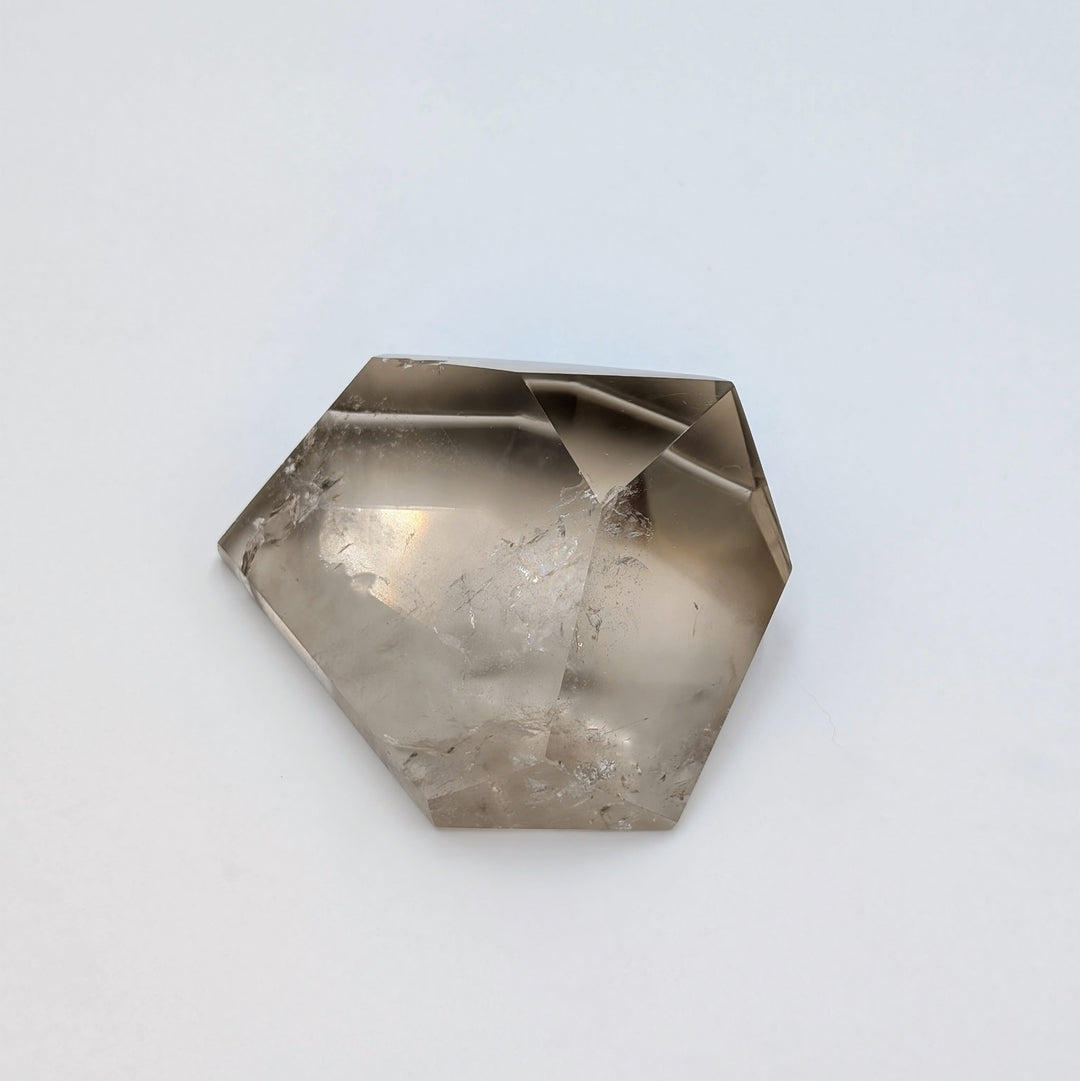Polished Light Smoky Quartz Freeform