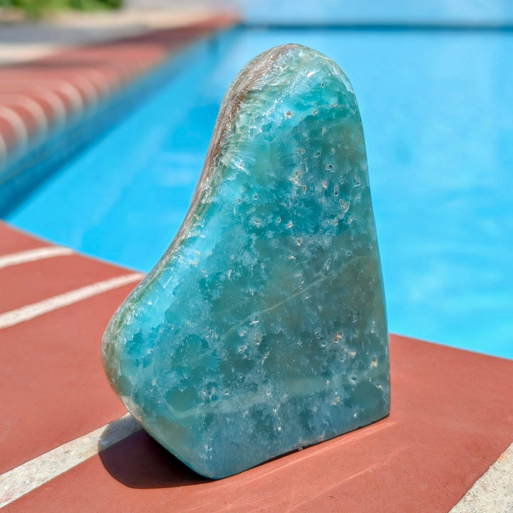 Blue Smithsonite Freeform