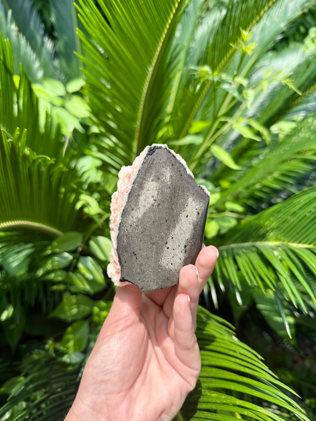 Pink Prehnite Freeform
