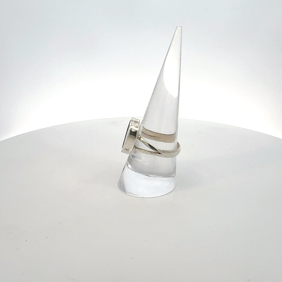 Real Butterfly Wing Heart Ring in Sterling Silver
