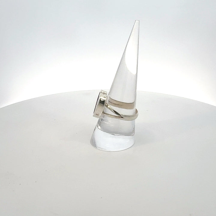 Real Butterfly Wing Heart Ring in Sterling Silver
