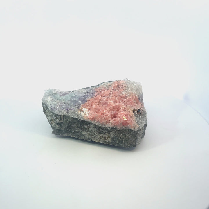 Rhodochrosite & Fluorite Freeform