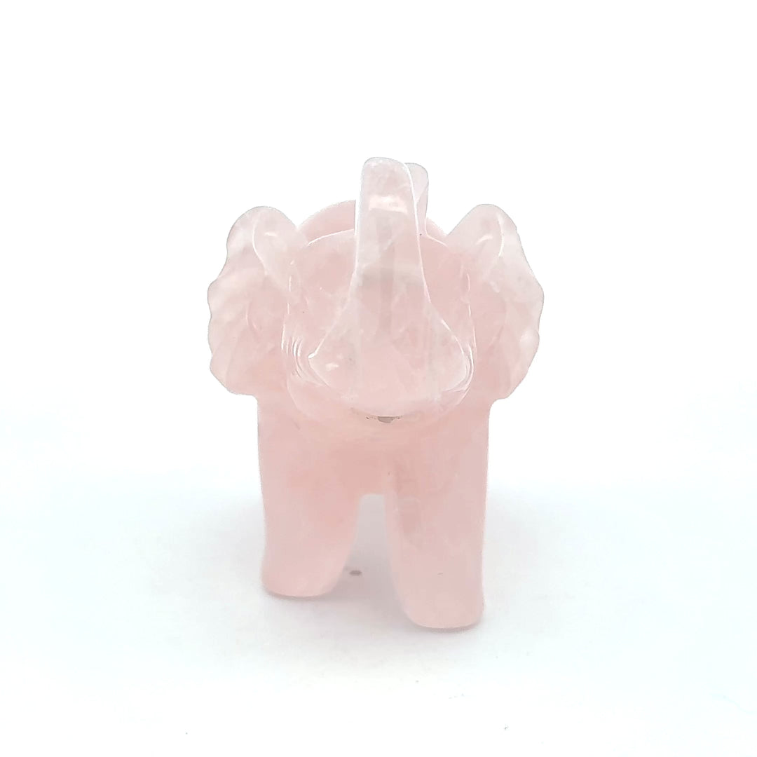 Rose Quartz Elephant