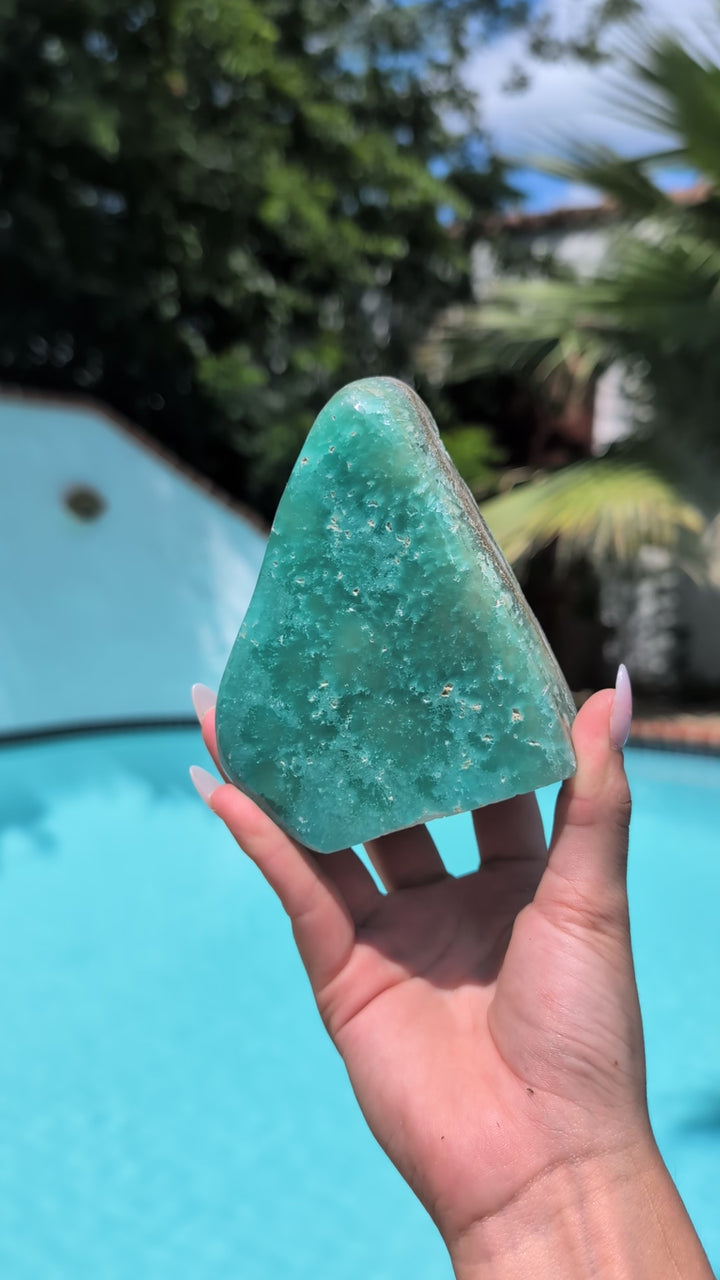 Blue Smithsonite Freeform