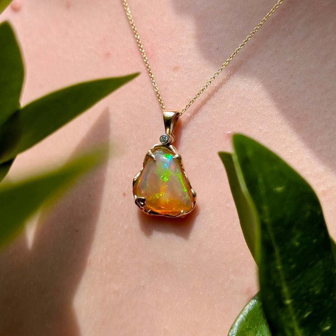 Spectral Fire: The Opal’s Sacred Lore and Vision