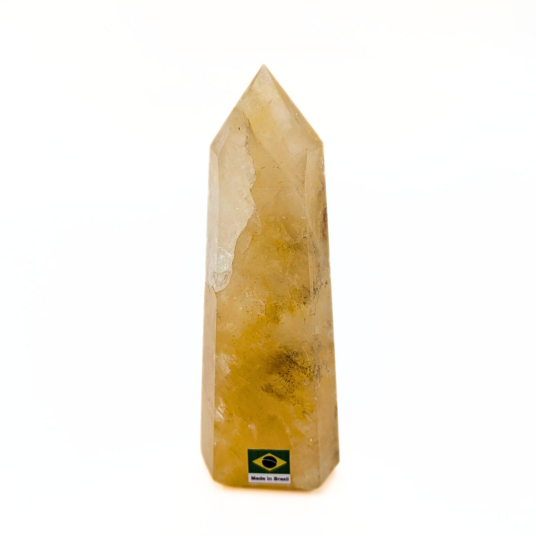 Brazilian Golden Healer Quartz Polished Tower