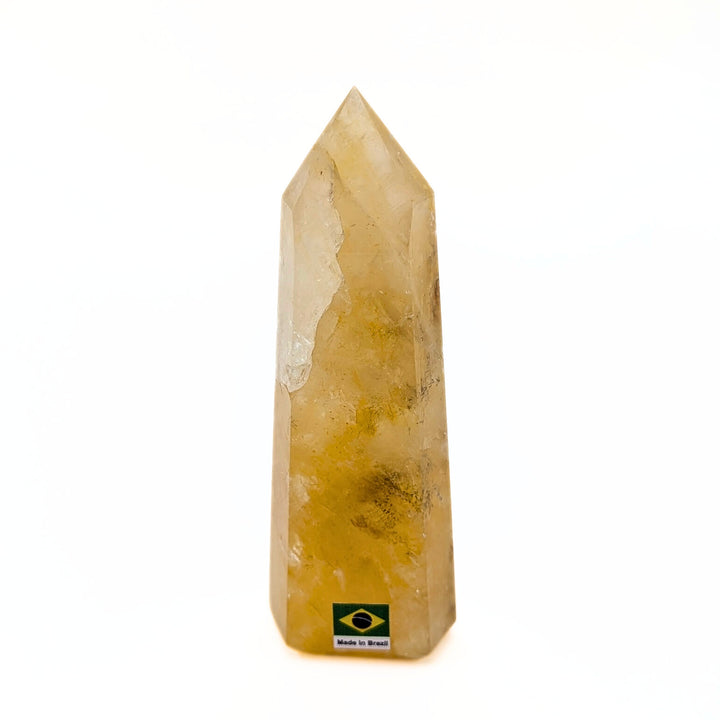 Brazilian Golden Healer Quartz Polished Tower