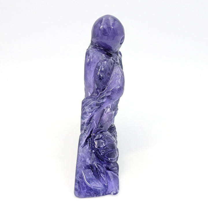 Rainbow Fluorite Octopus & Sea Turtle Ocean Carved Sculpture