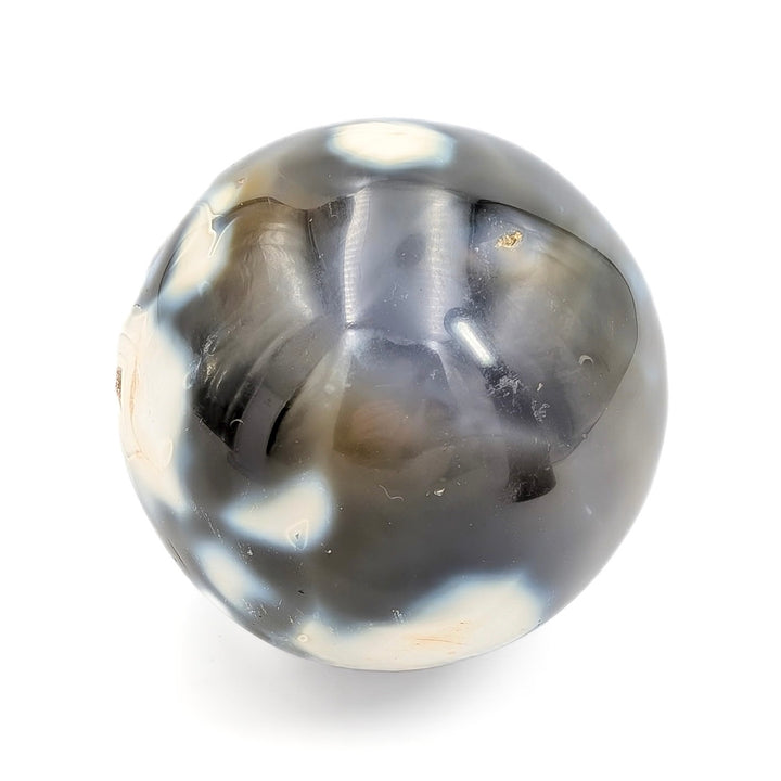 Orca Agate Polished Sphere