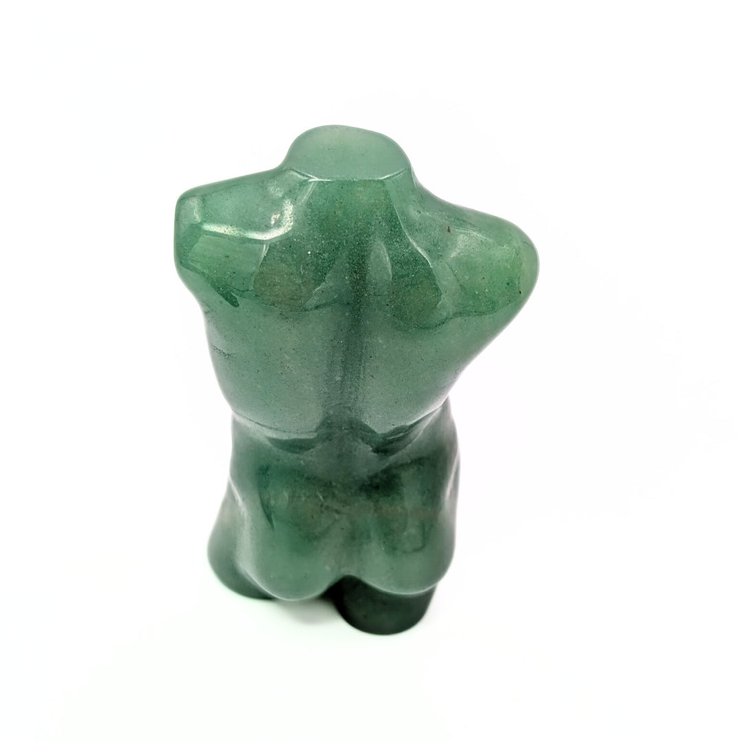 Green Aventurine Male Torso Figurine