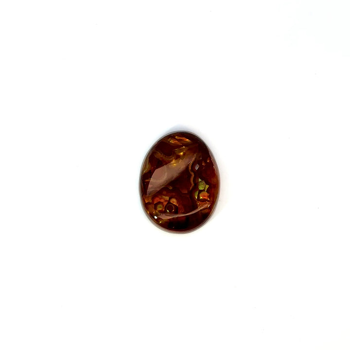 Mexican Fire Agate Polished Cabochon