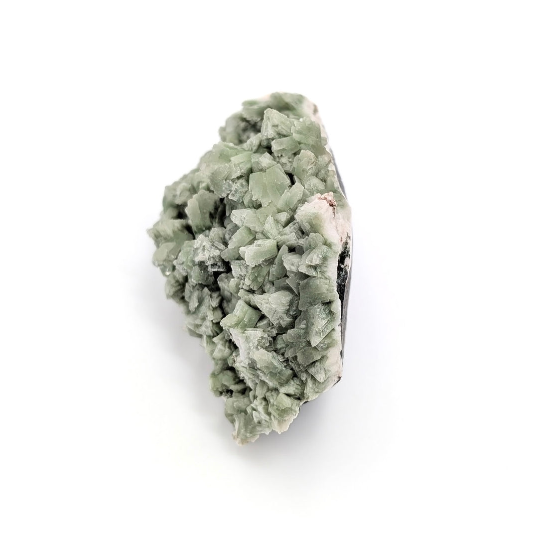 Green Heulandite Freeform Cluster