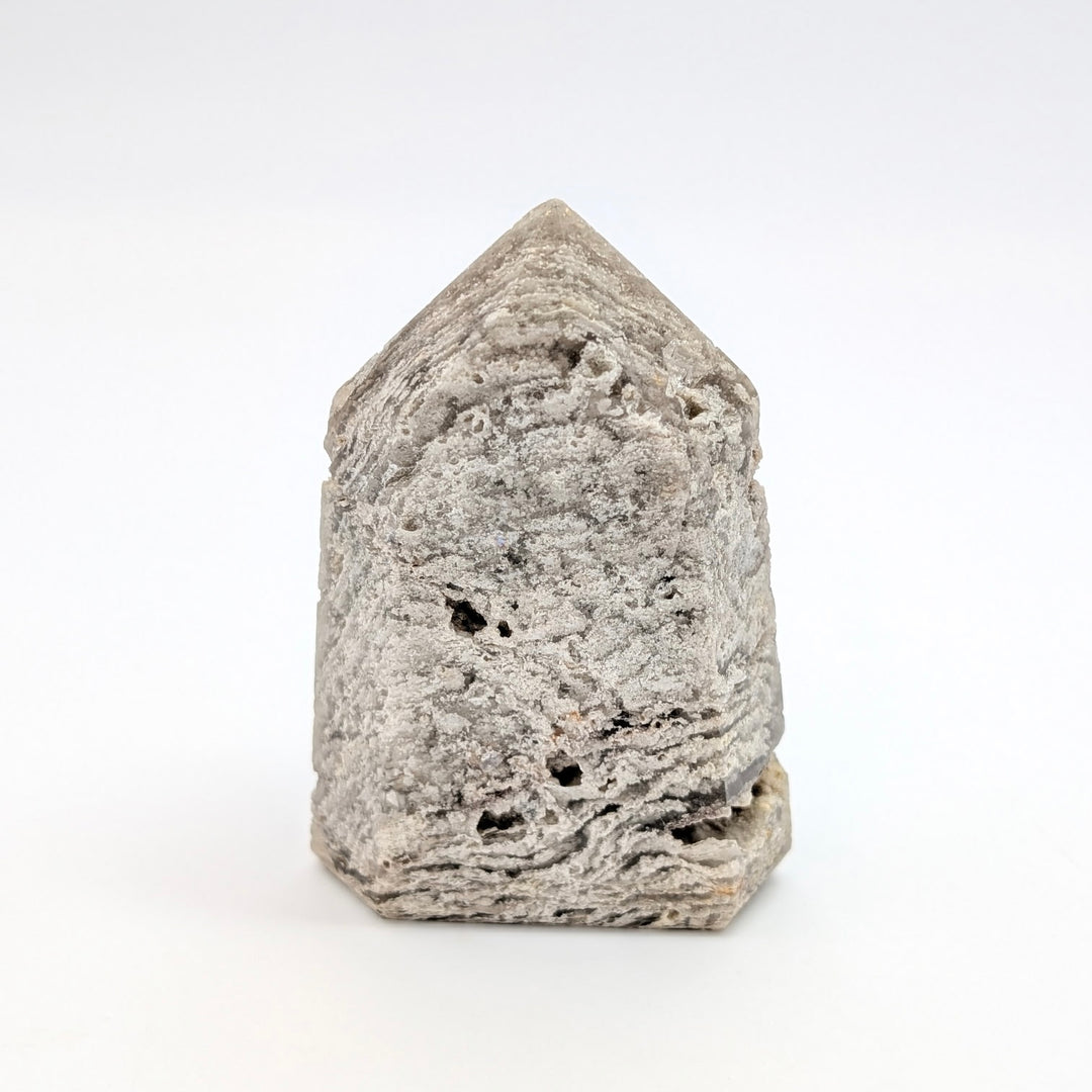 Thousand Layer Garden Quartz Polished Tower