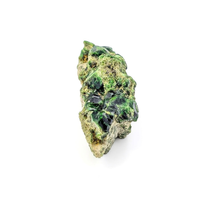 Demantoid Garnet on Host Rock