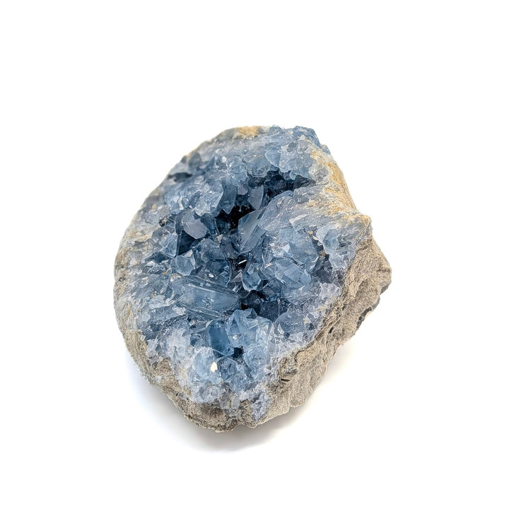 Raw Celestite Crystal Cluster Freeform