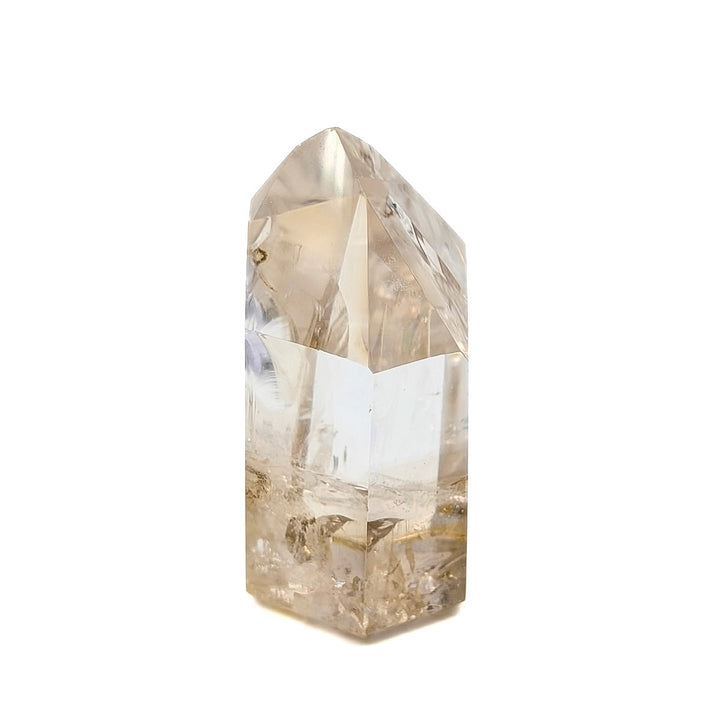 Brazilian Clear Quartz Polished Tower