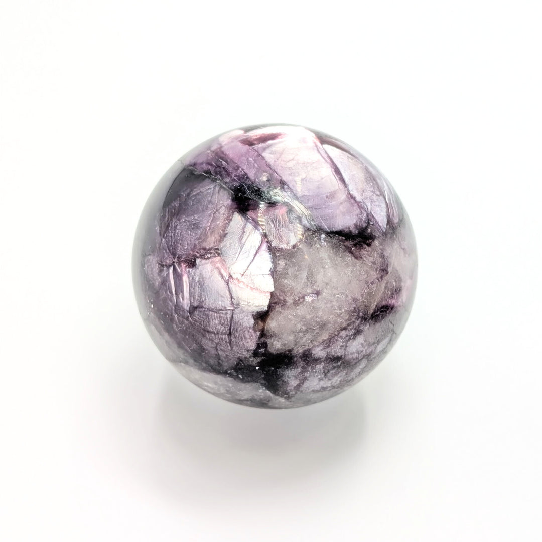 Purple Mica (Lepidolite) Sphere