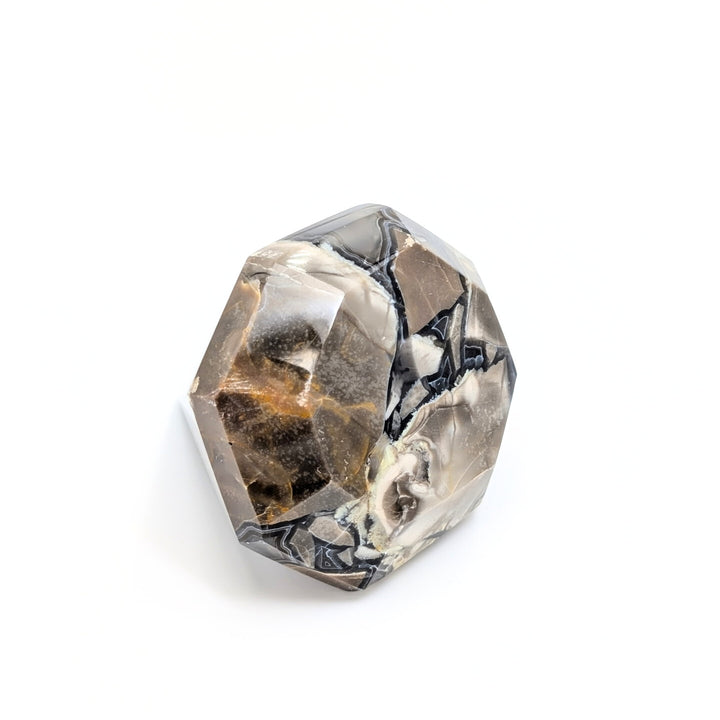 Volcanic Agate Octagonal Point