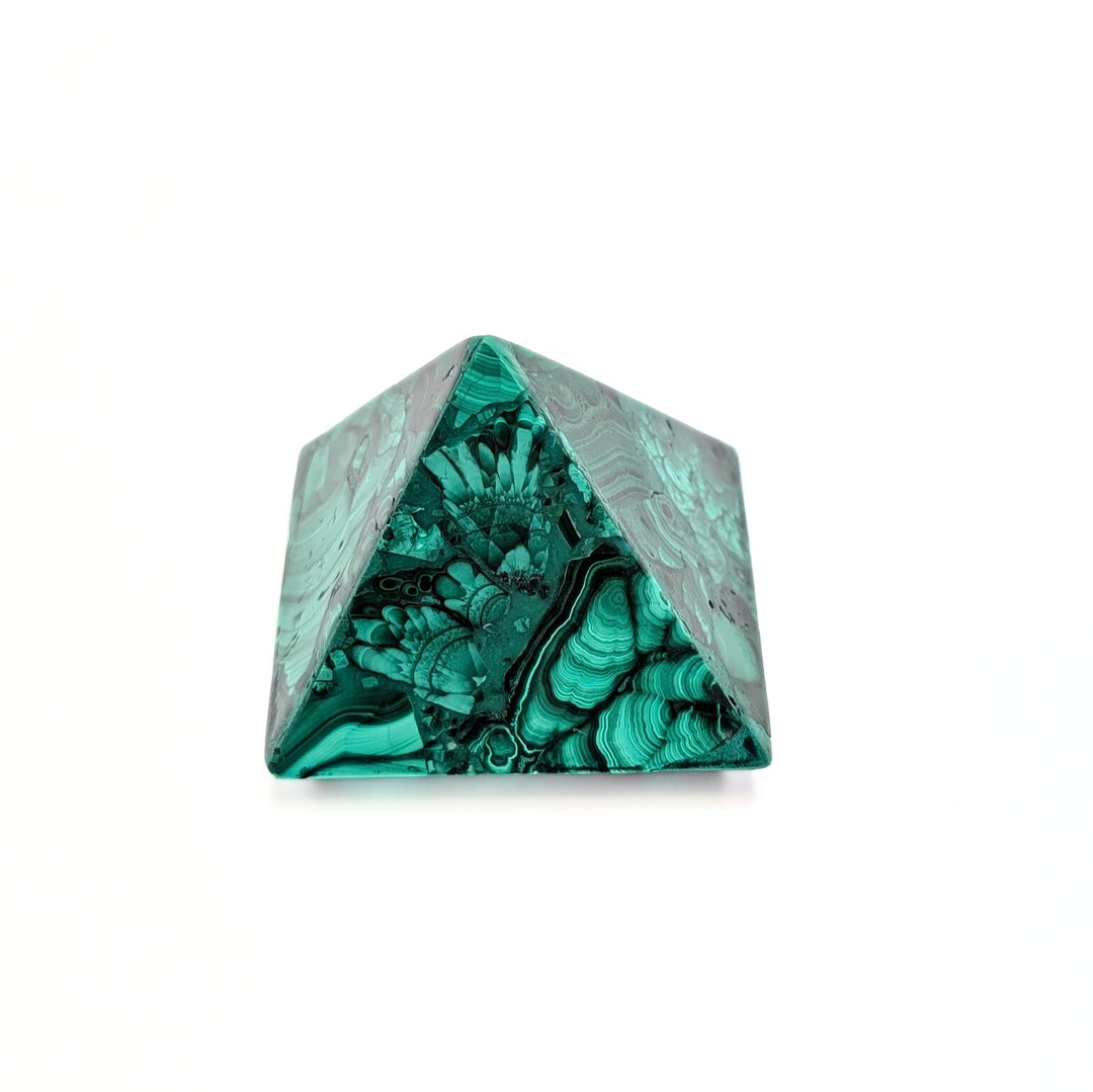 Malachite Polished Pyramid