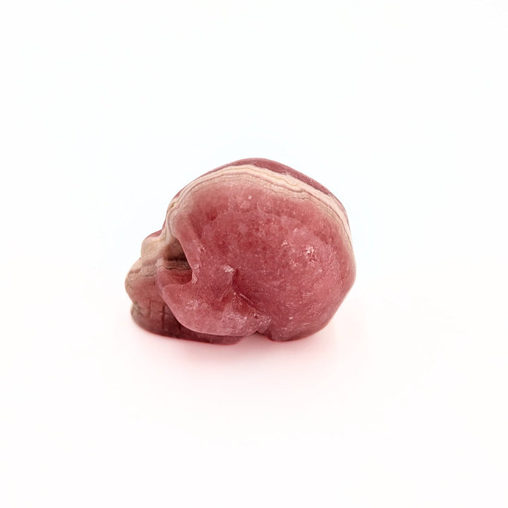 Small Rhodochrosite Skull Figurine
