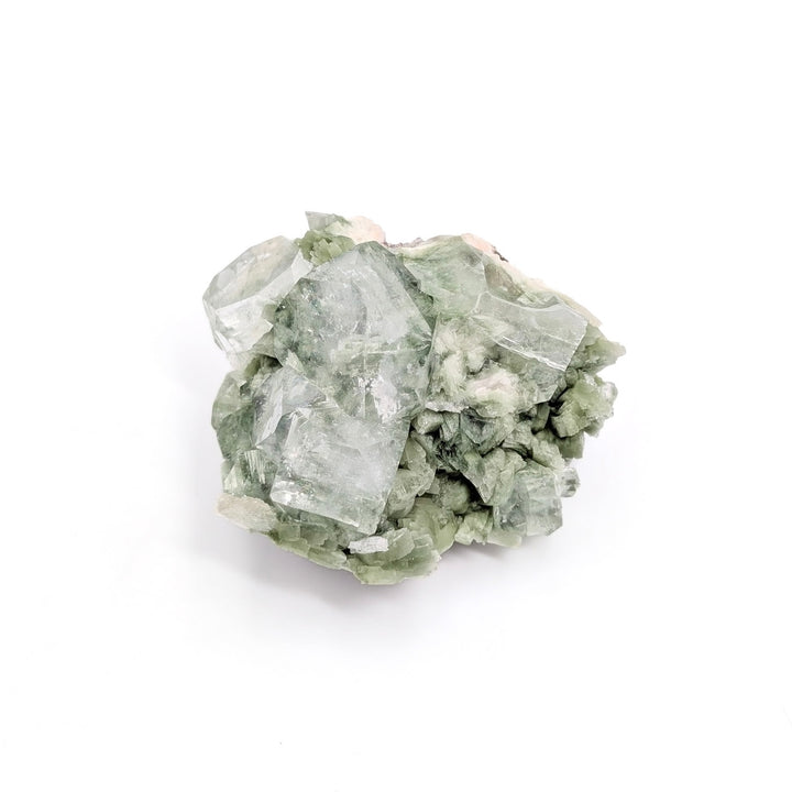 Green Apophyllite & Green Heulandite Natural Freeform