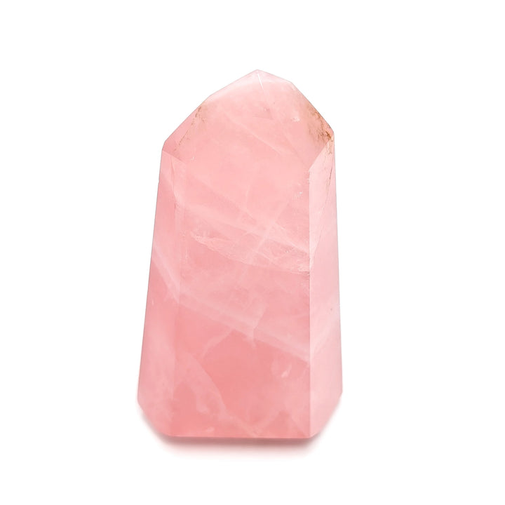 Brazilian Rose Quartz Polished Tower
