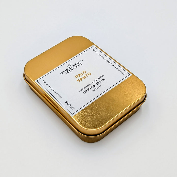 CommonWealth Provisions Palo Santo Incense Cones