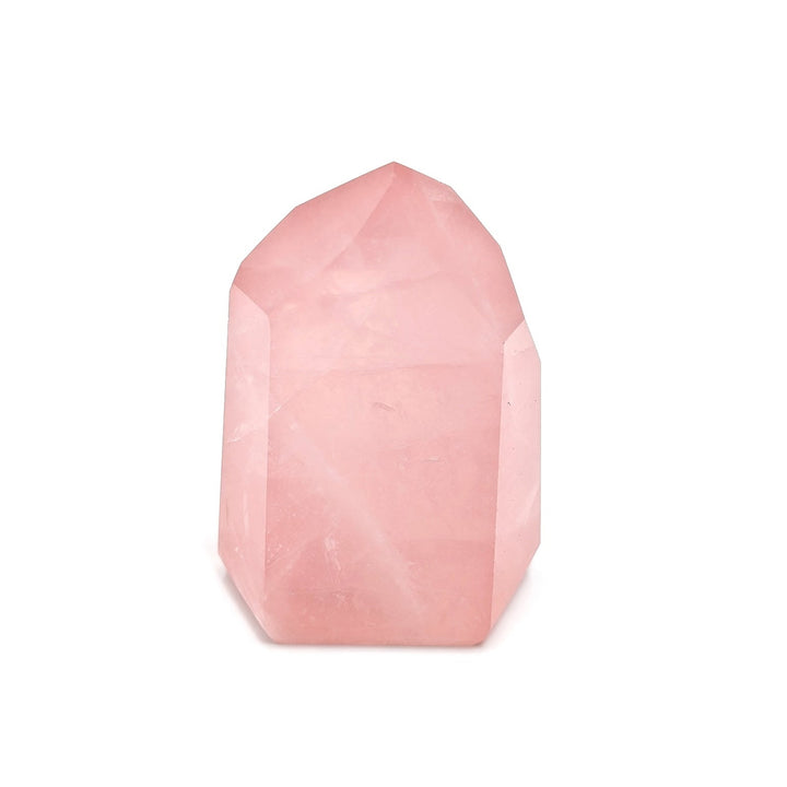 Brazilian Rose Quartz Polished Tower