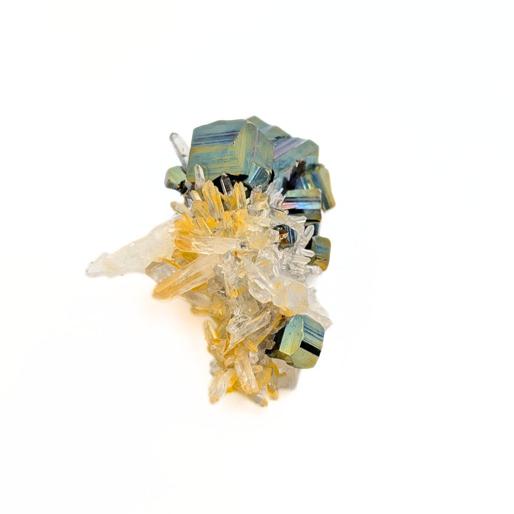 Rainbow Pyrite & Quartz Freeform