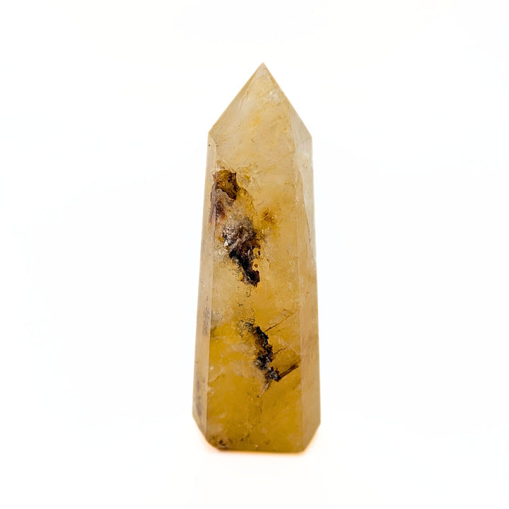 Brazilian Golden Healer Quartz Polished Tower