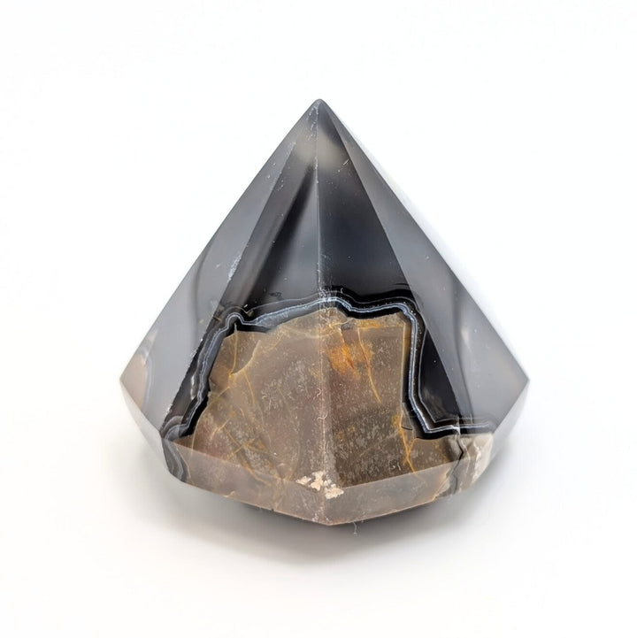 Volcanic Agate Octagonal Point