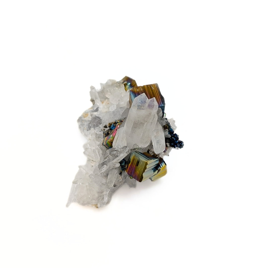 Rainbow Pyrite & Quartz Freeform