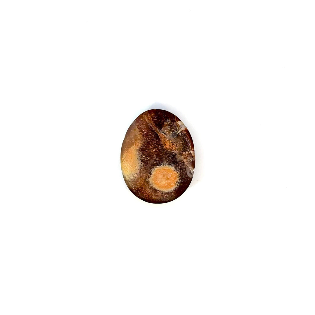 Mexican Fire Agate Polished Cabochon