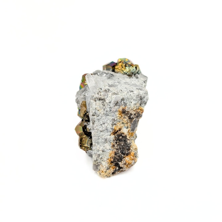 Rainbow Pyrite & Quartz Freeform