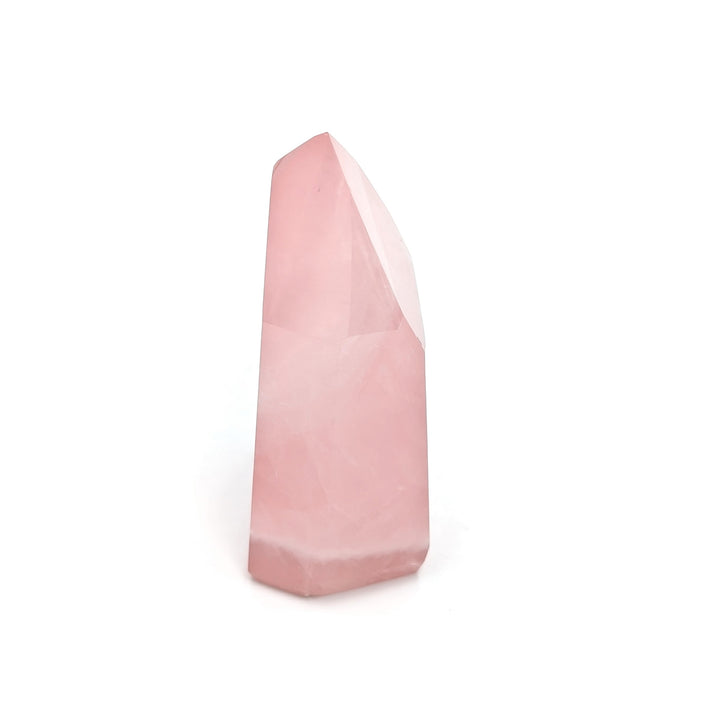 Brazilian Rose Quartz Polished Tower