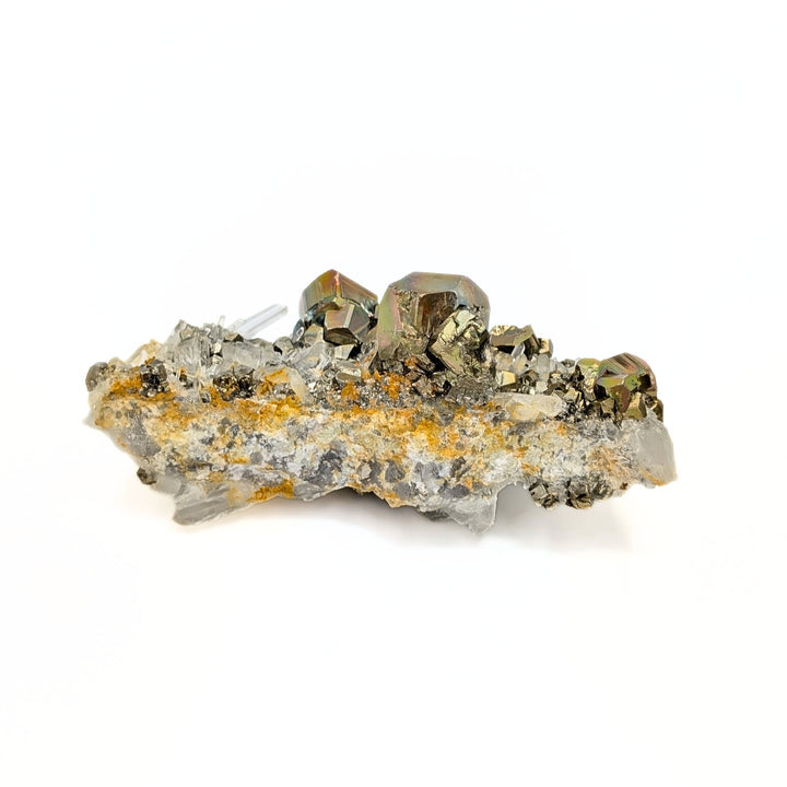 Rainbow Pyrite & Quartz Freeform