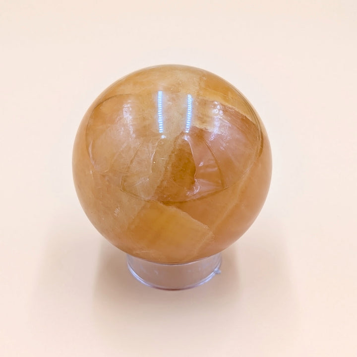 Orange Calcite Sphere