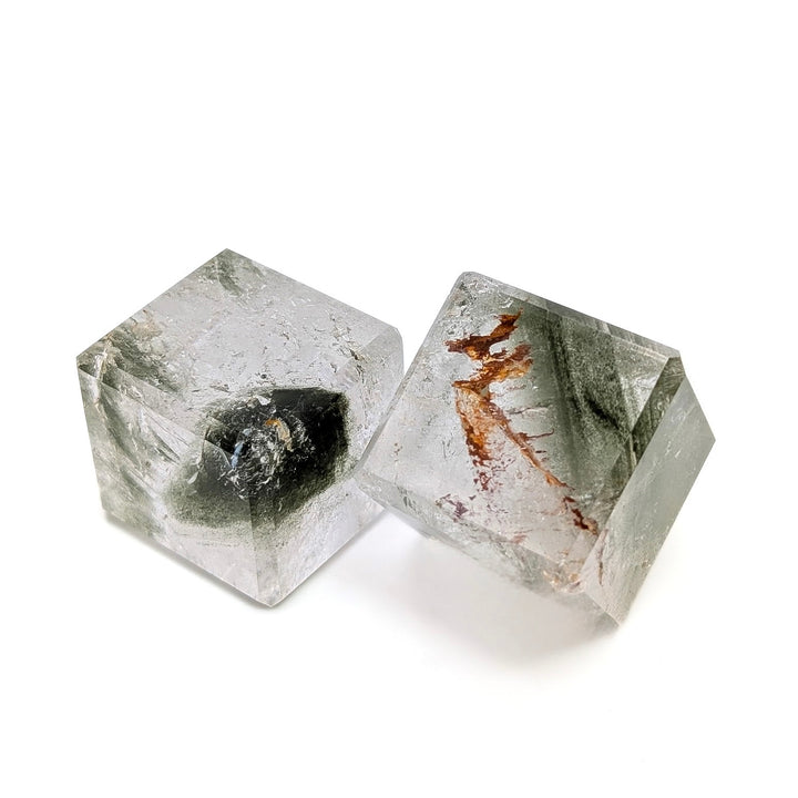 Garden Quartz Polished Cube