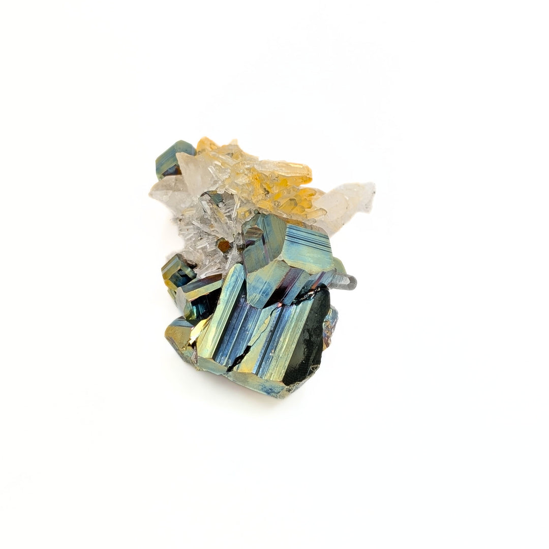 Rainbow Pyrite & Quartz Freeform