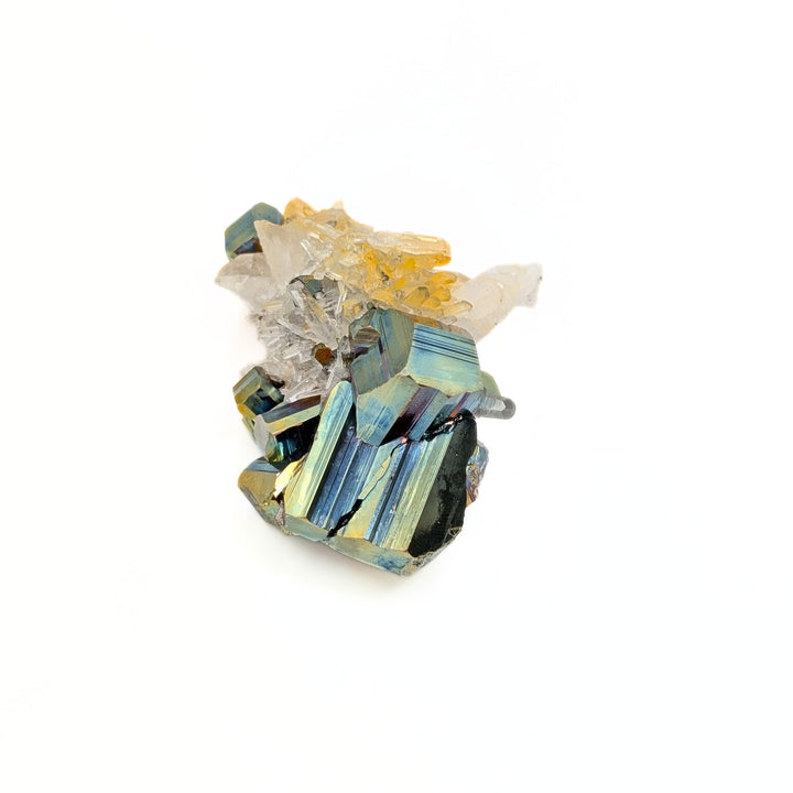 Rainbow Pyrite & Quartz Freeform