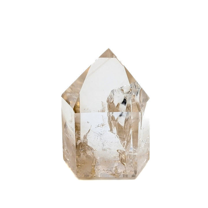 Brazilian Clear Quartz Polished Tower