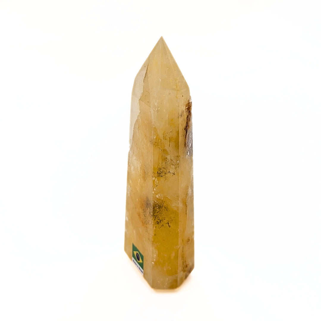Brazilian Golden Healer Quartz Polished Tower