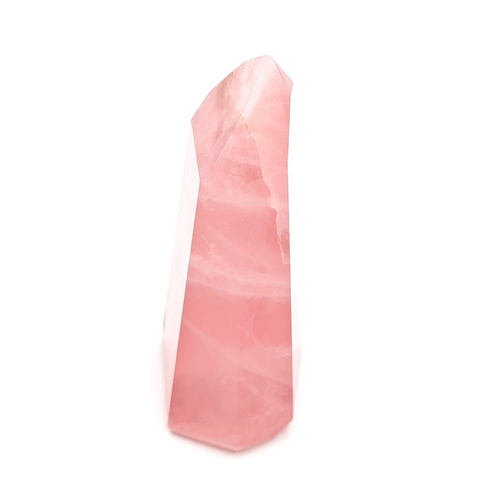Brazilian Rose Quartz Polished Tower