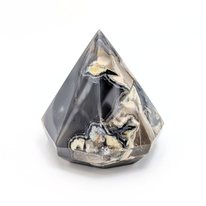 Volcanic Agate Octagonal Point