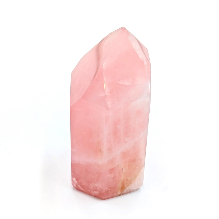 Brazilian Rose Quartz Polished Tower