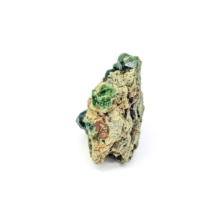 Demantoid Garnet on Host Rock